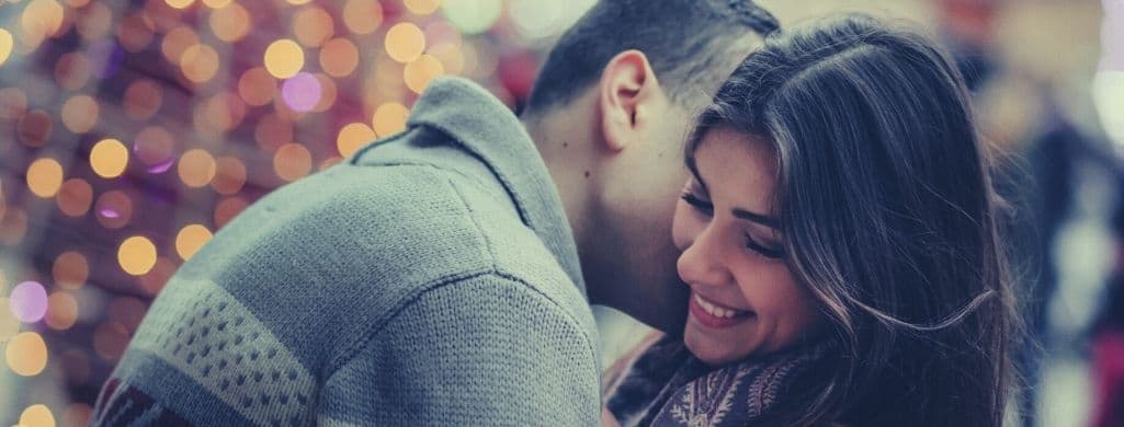 Gemini Man Kissing his girl friend